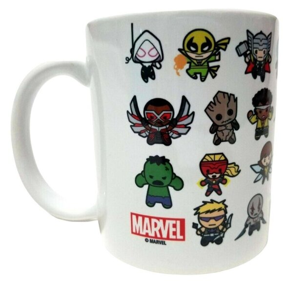 1Pc Moonpig Marvel Avengers Assemble 12oz  Chibi Orca Coatings Ceramic Mug - Picture 8 of 9